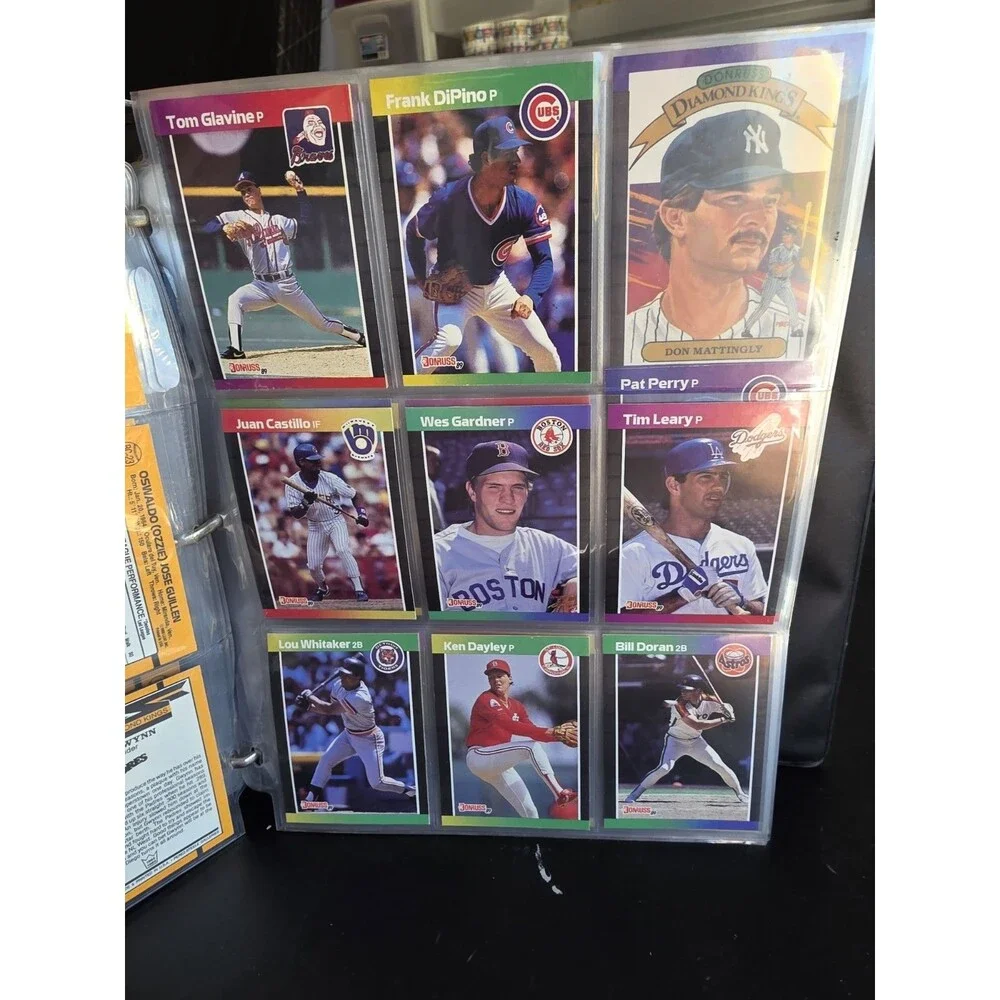 1988 Donruss Baseball Cards - Lot of 400+ Cards Hall of Famers, MVPs, Rookies